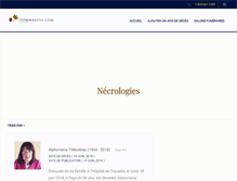 Tablet Screenshot of hommagenb.com